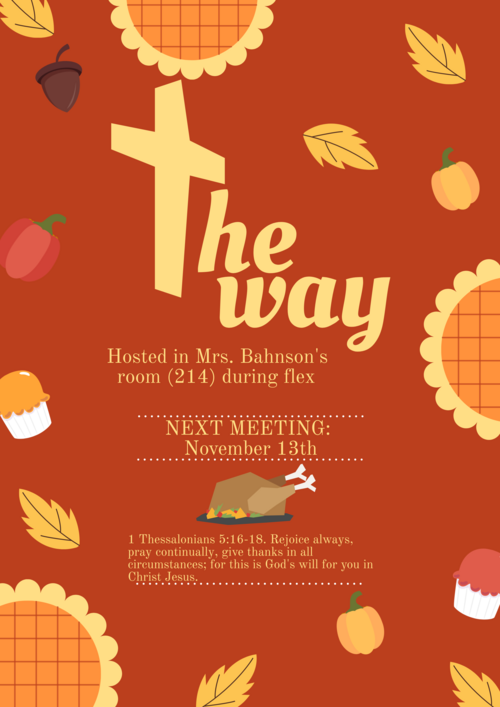 The Way:  Monthly Gathering (Posted 11/7/2024)