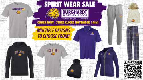 Flash Spiritwear Sale | SALE ENDS AFTER THURSDAY (11/14) (Posted 11/11/2024)